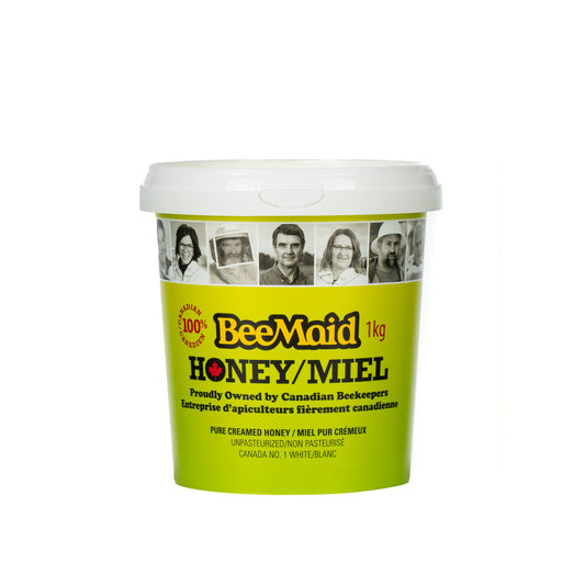 1 Kilogram Creamed Honey (Case of 12)